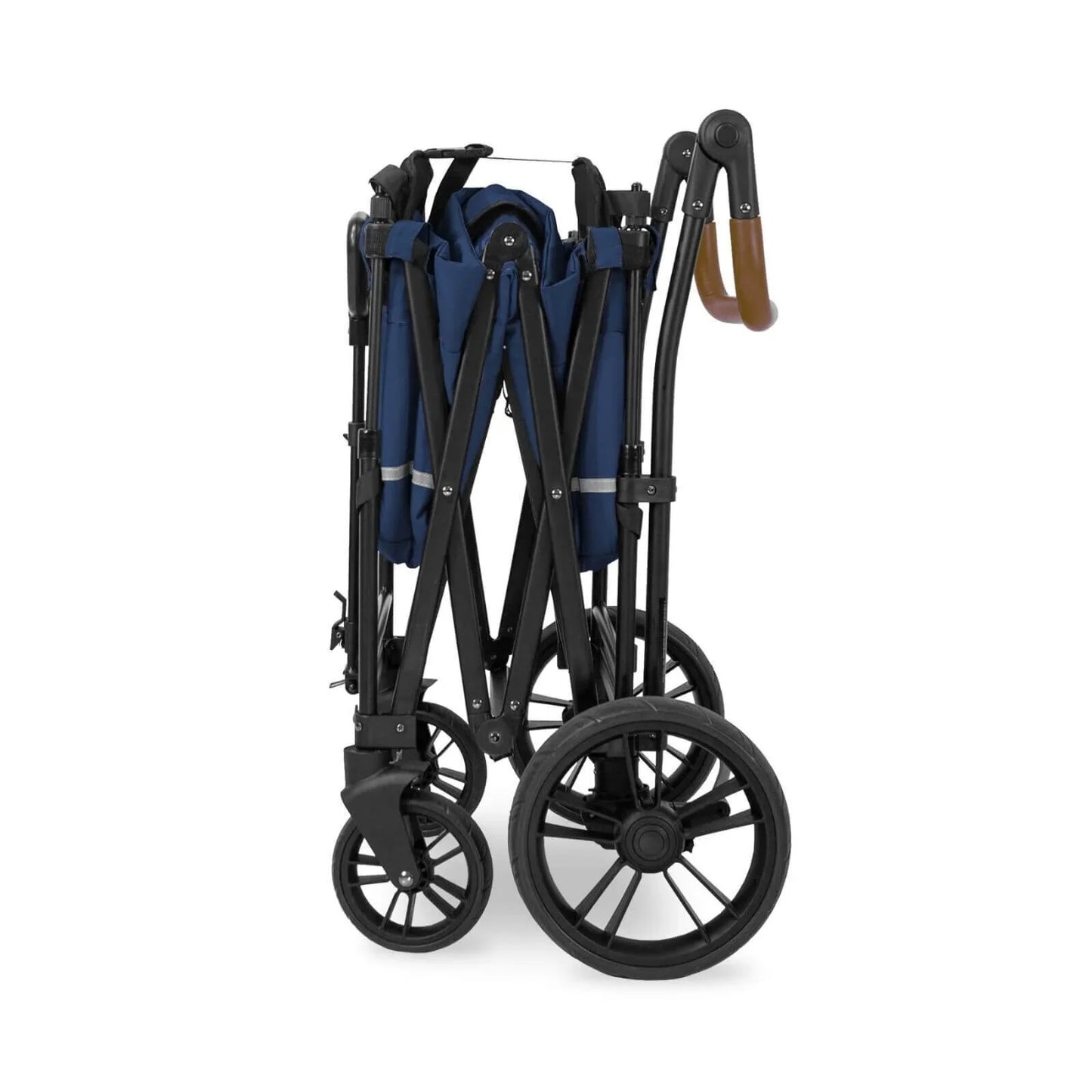 Wonderfold X2 Push & Pull Double Stroller Wagon - Midnight Blue