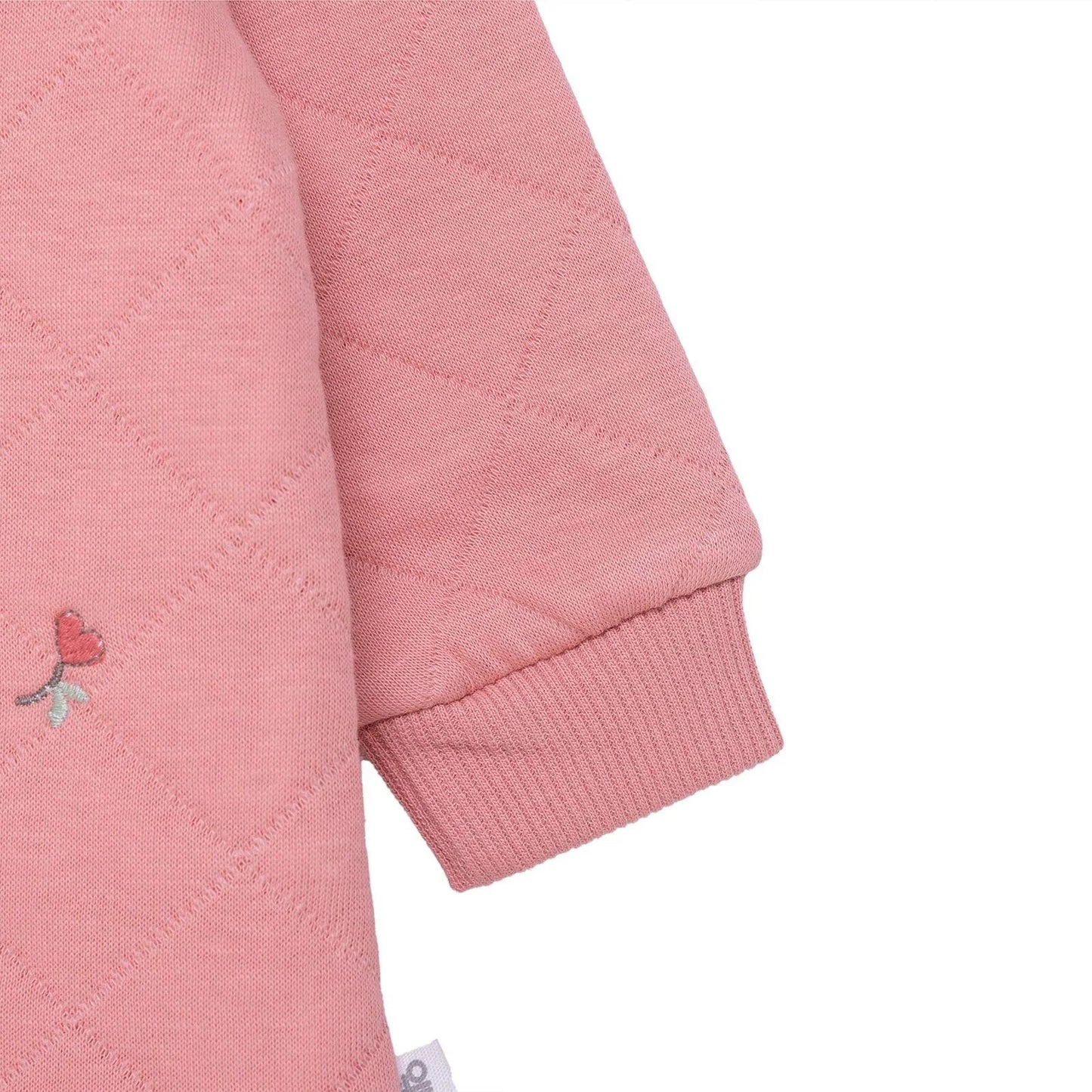 Bebetto Newborn Footless Jumpsuit - Light Rose