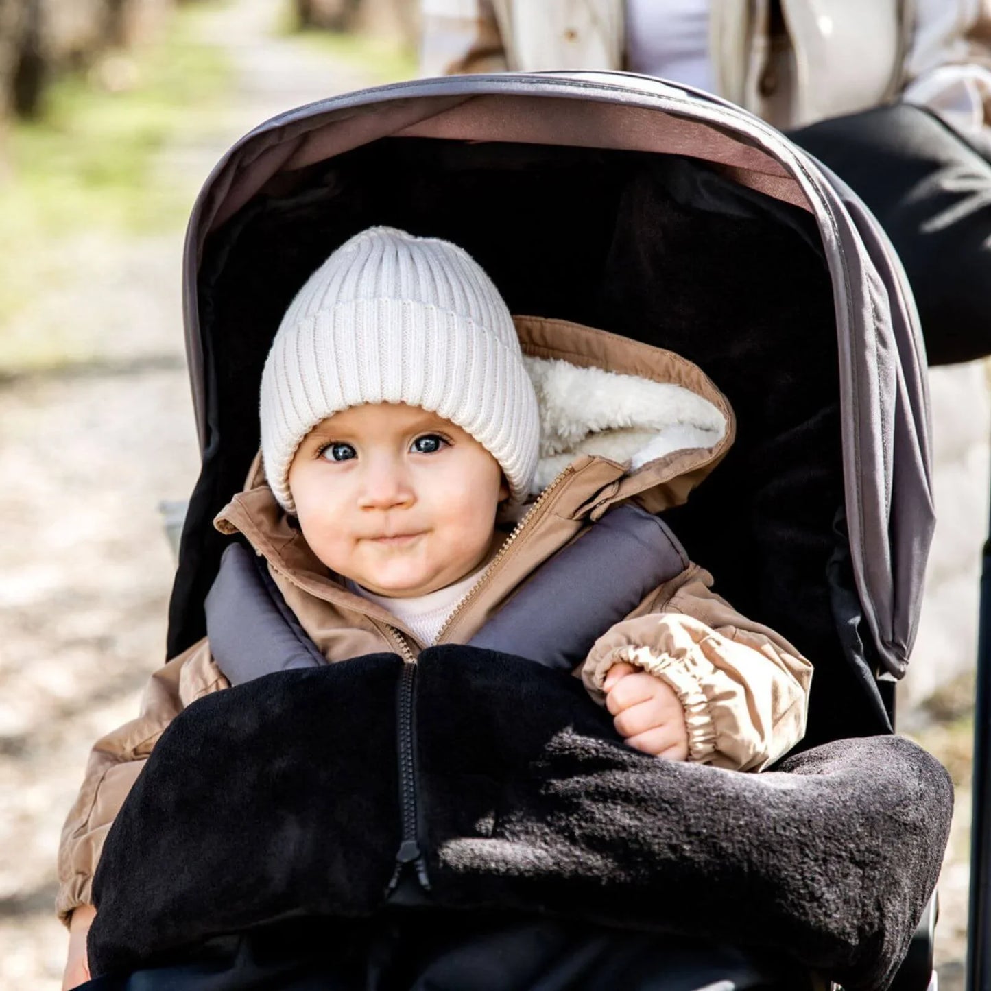 Hauck Pushchair Footmuff - Winter Grey