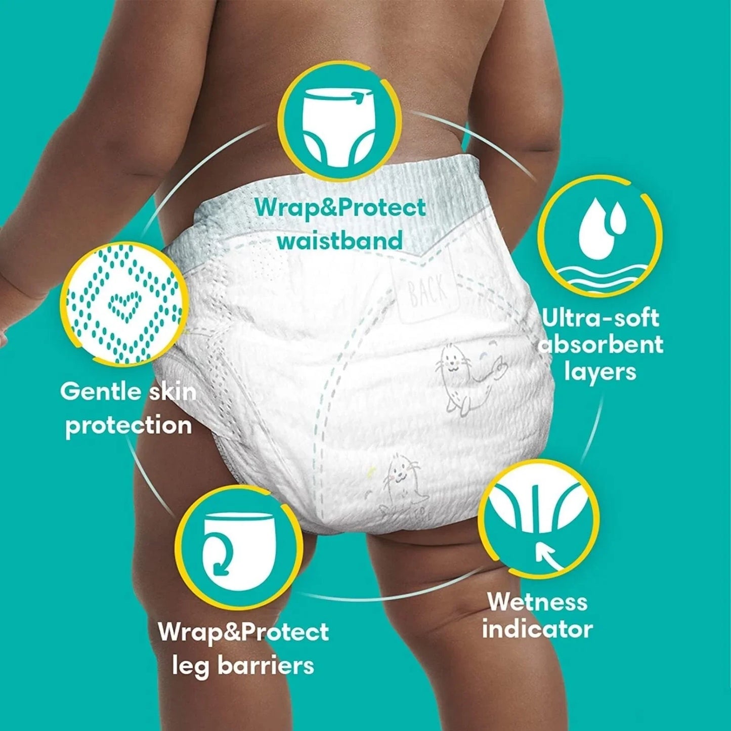 Pampers Baby Dry Size 4 - 25 nappies