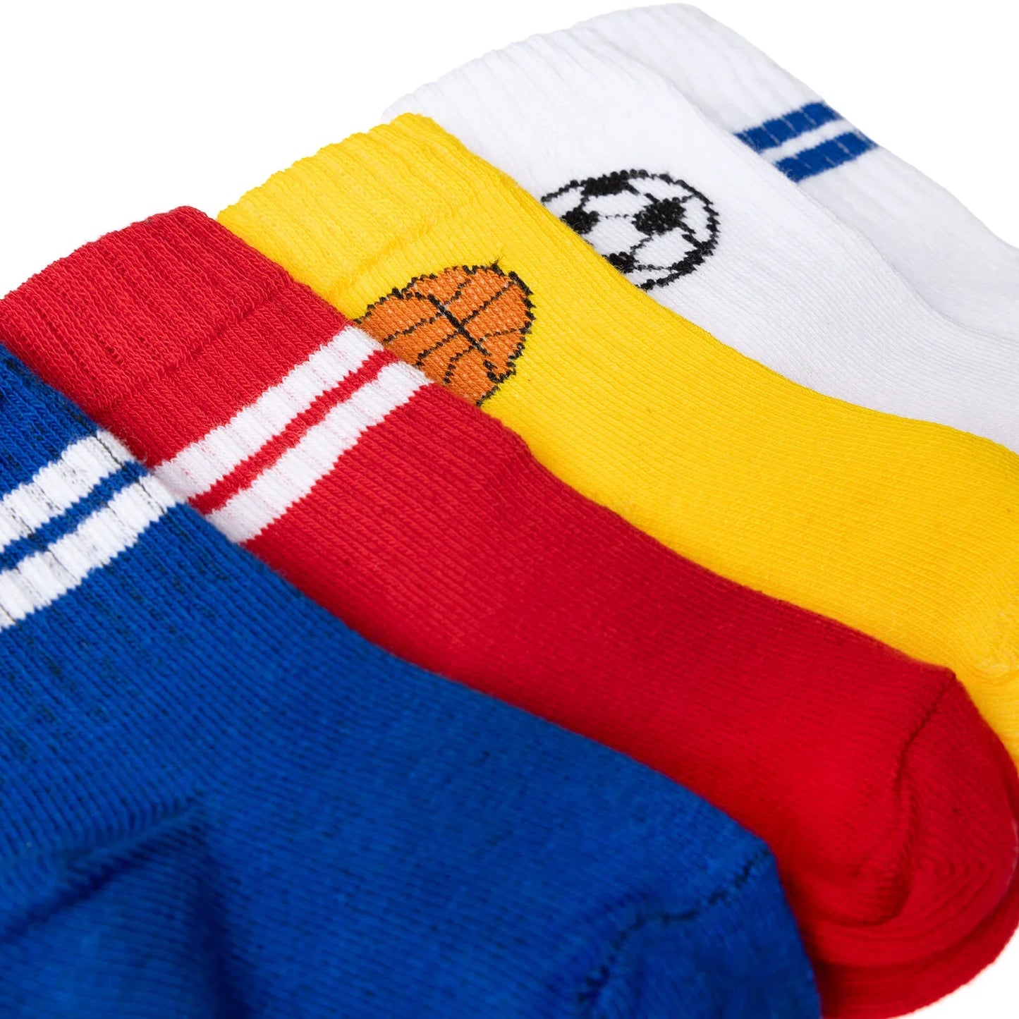 HelloBaby Unisex Socks 5 pcs - Red