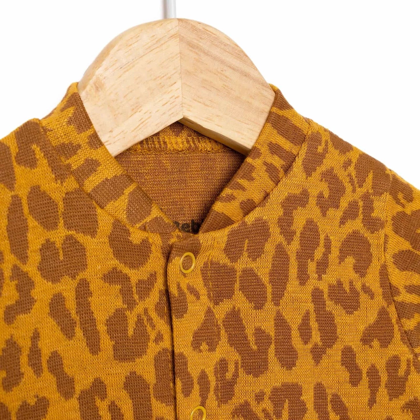 Bebbek Girl Footed Jumpsuit - Mustard