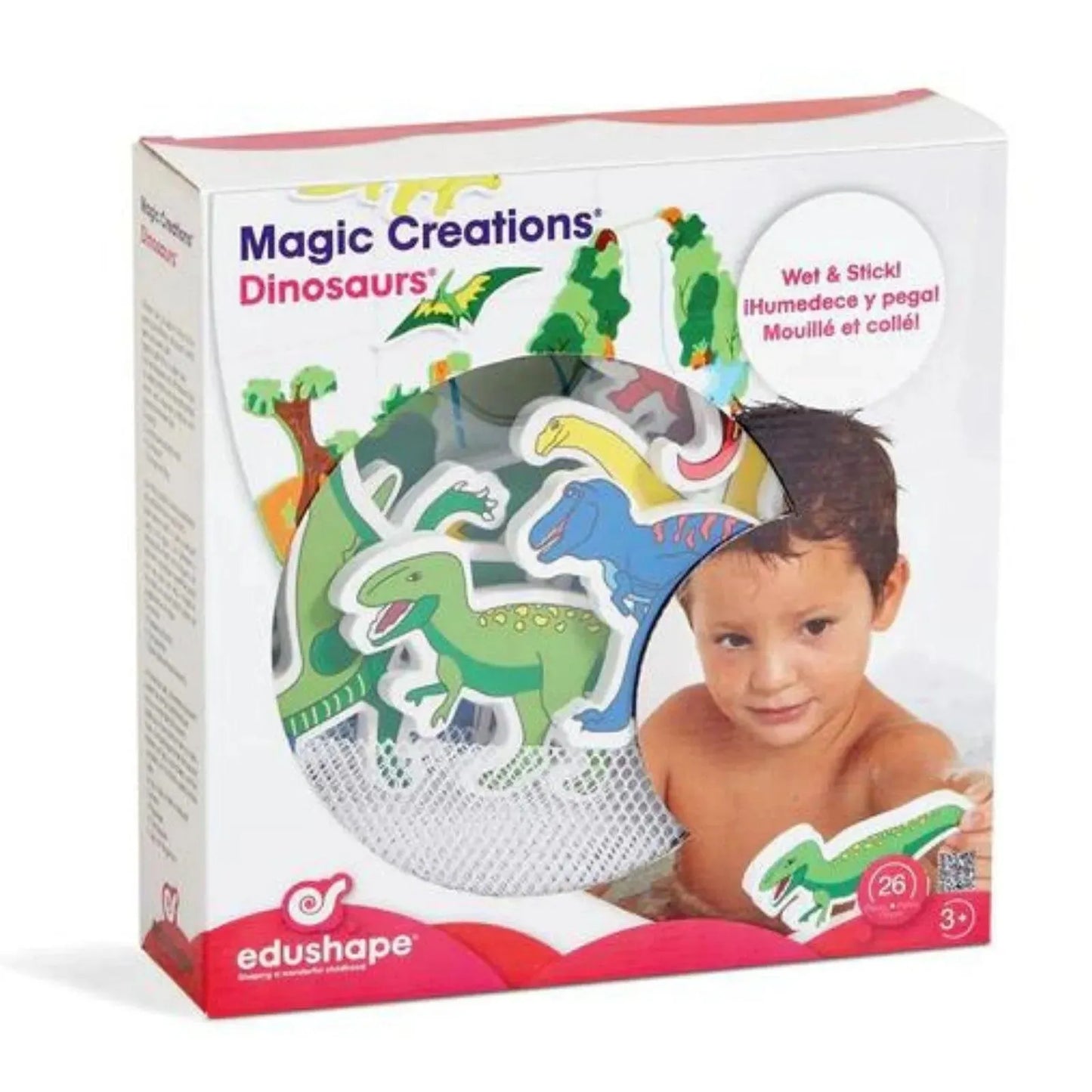 Edushape Bathtime Magic Creations - Dinosaurs