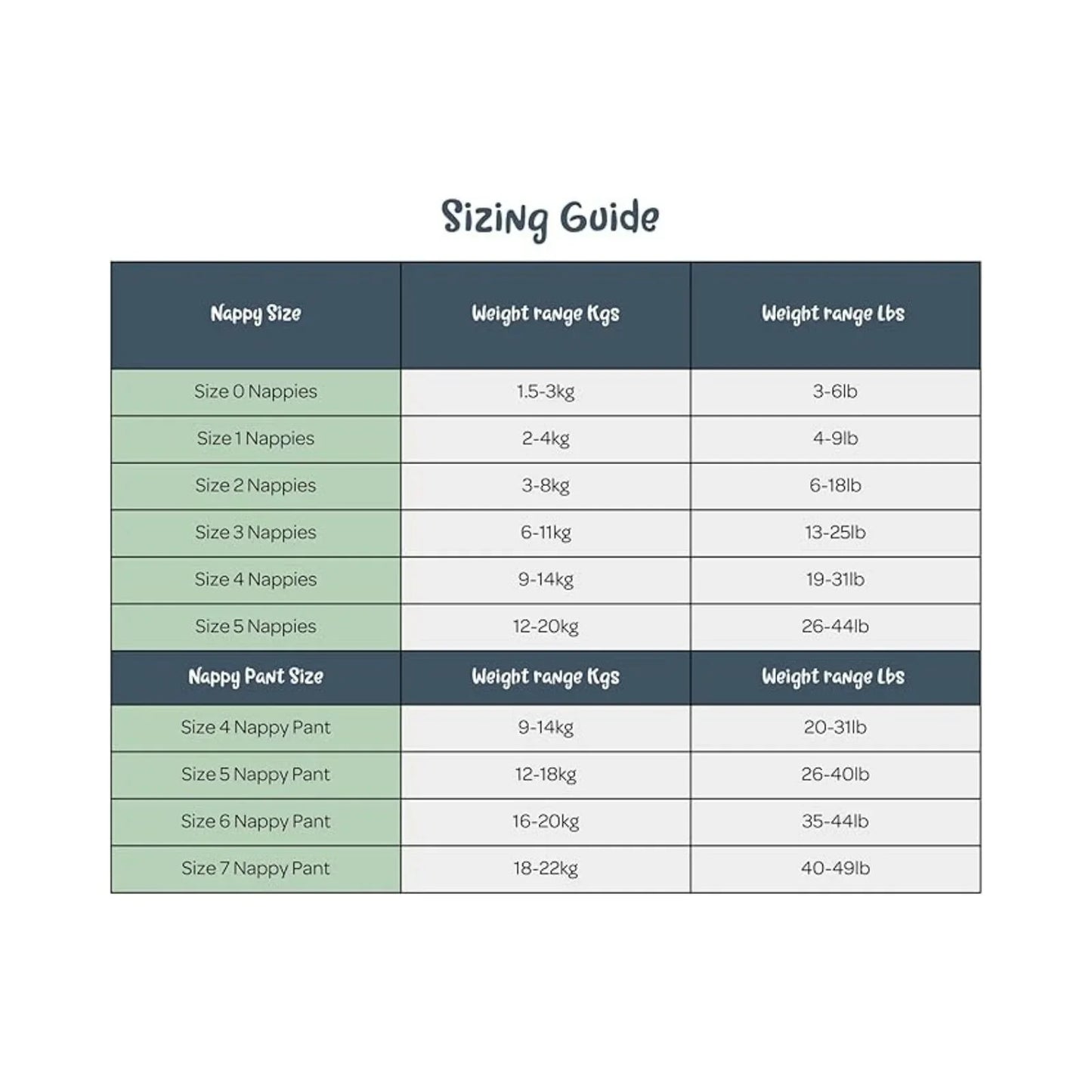 Mama Bamboo Eco Nappy Pants Size 5 - 20 nappies