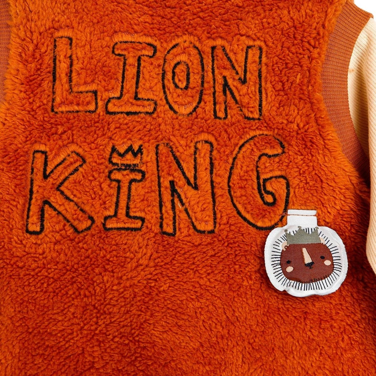 HelloBaby Sweatshirt-Vest-Bottom - Brown