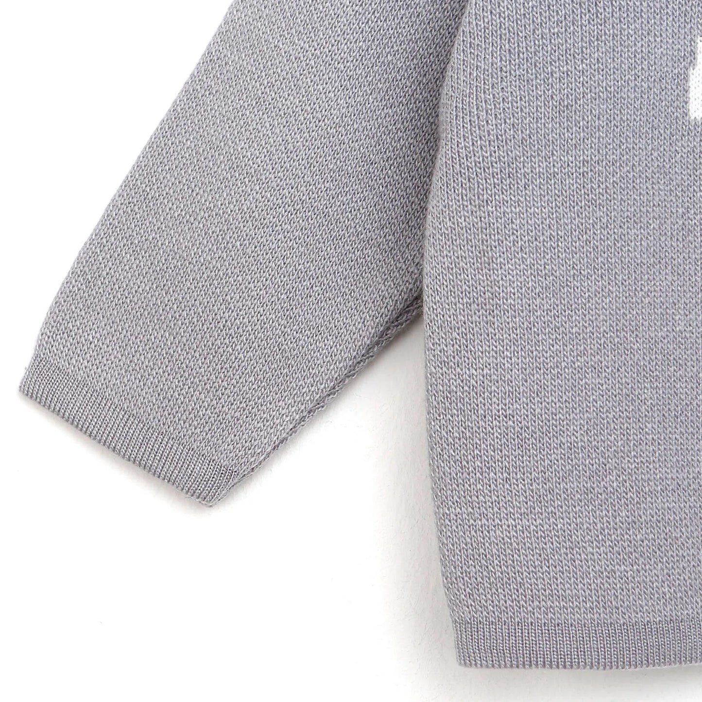 HelloBaby Newborn Rainbow Knit Sweatshirt Starter Set - Grey