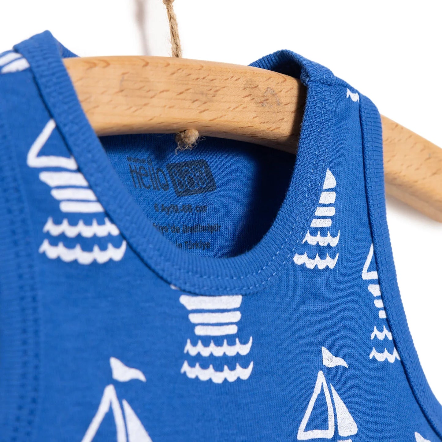 HelloBaby Boy Athlete Bodysuit - Navy Blue