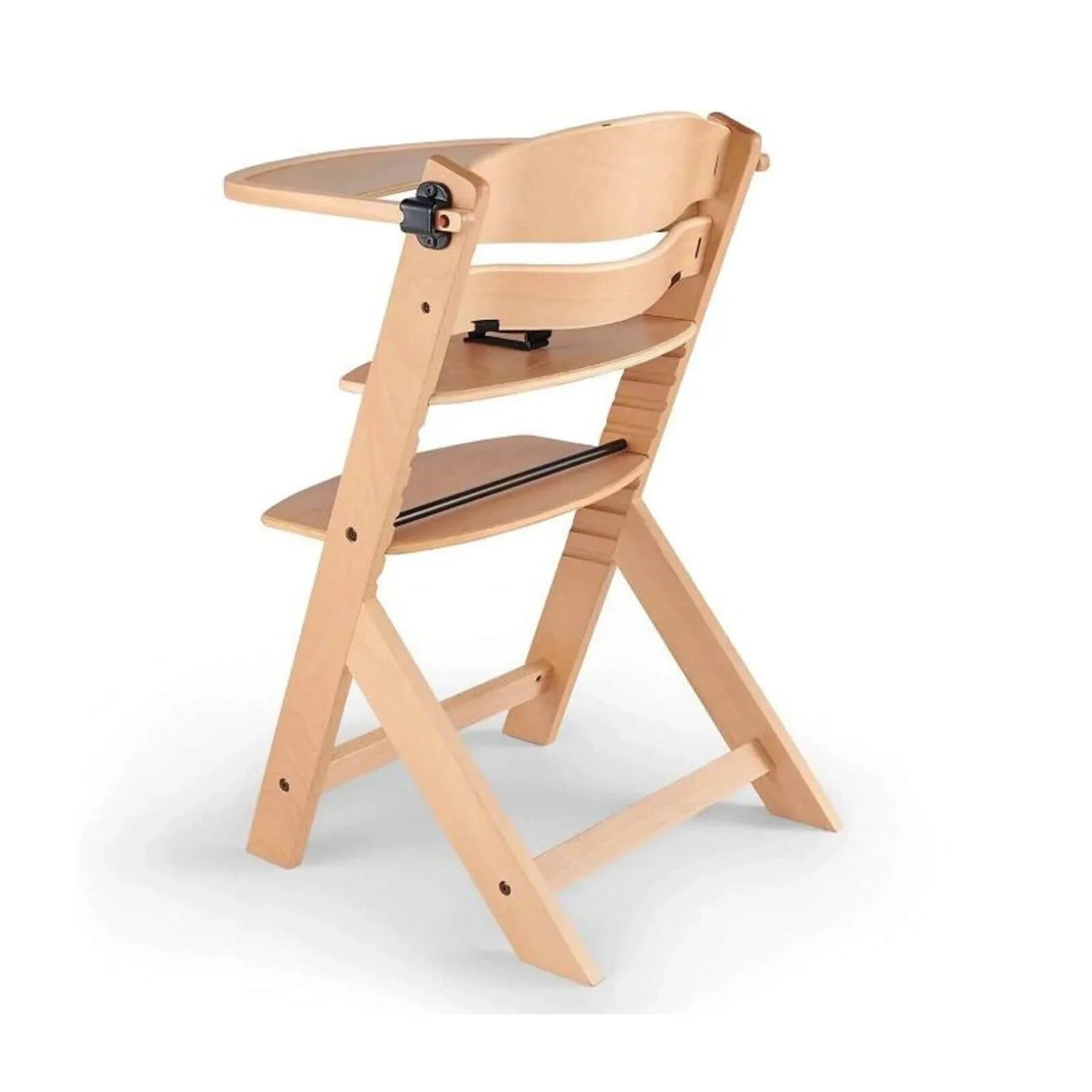 Outlet - Kinderkraft Enock Wooden Highchair - Wooden Natural