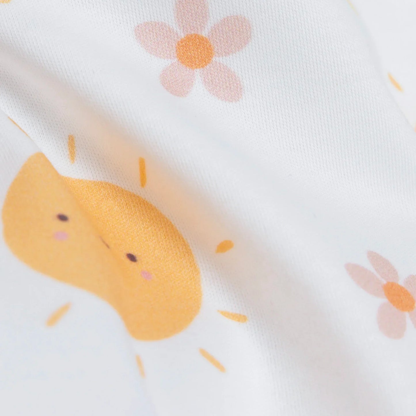 Pambuliq Baby Girl Long Sleeve Pyjamas Set - Light Yellow