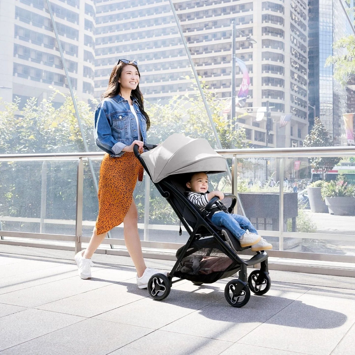 Graco Myavo Quick-folding Lightweight Travel Stroller - Steeple Grey