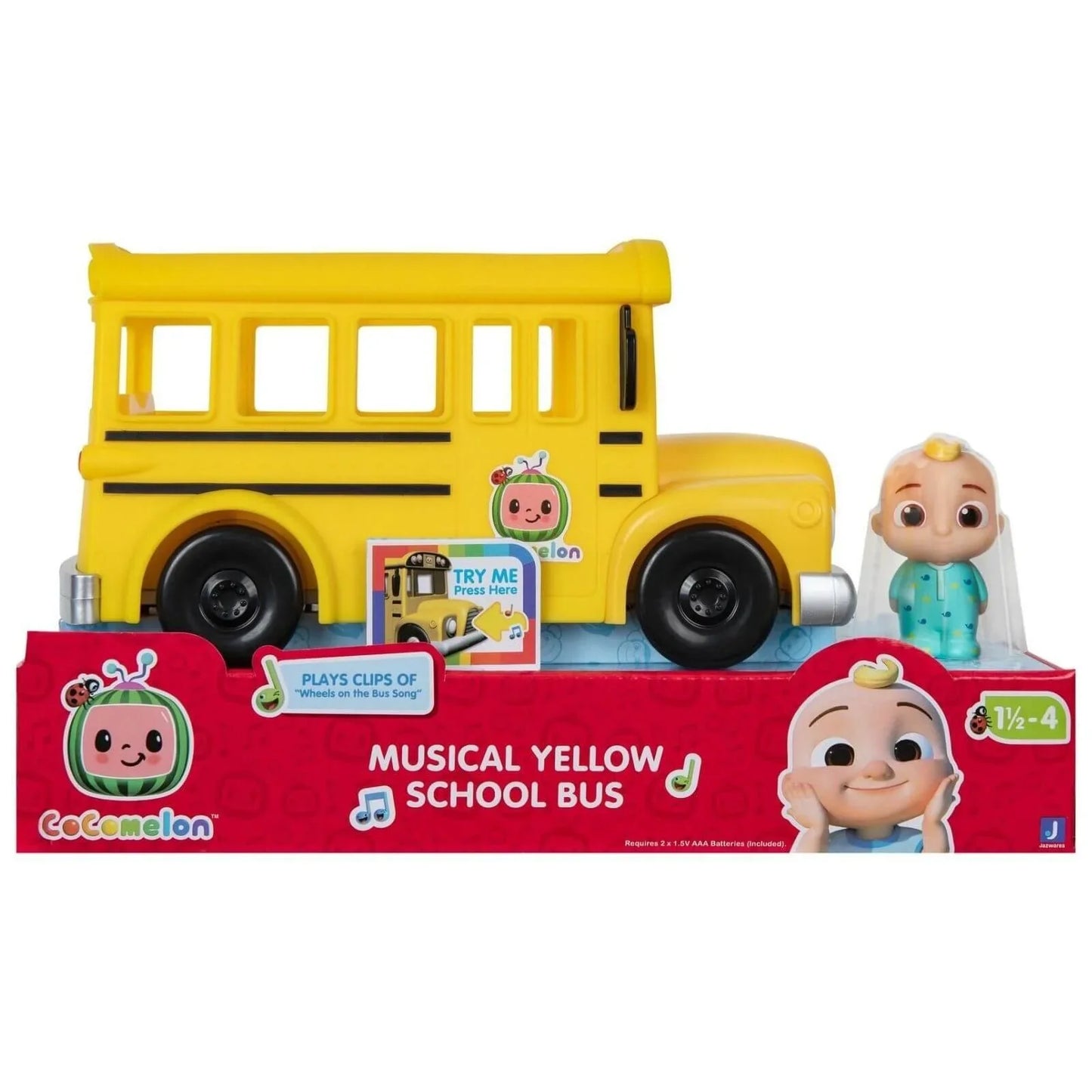 Cocomelon - Feature Vehicle Yellow School Bus