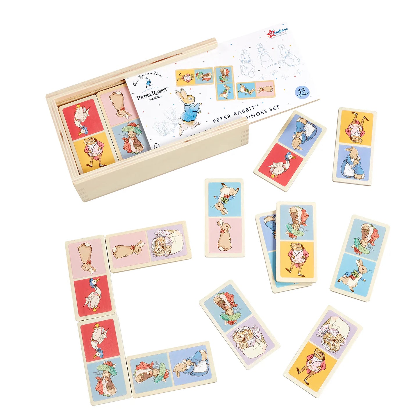 Peter Rabbit Wooden Dominoes