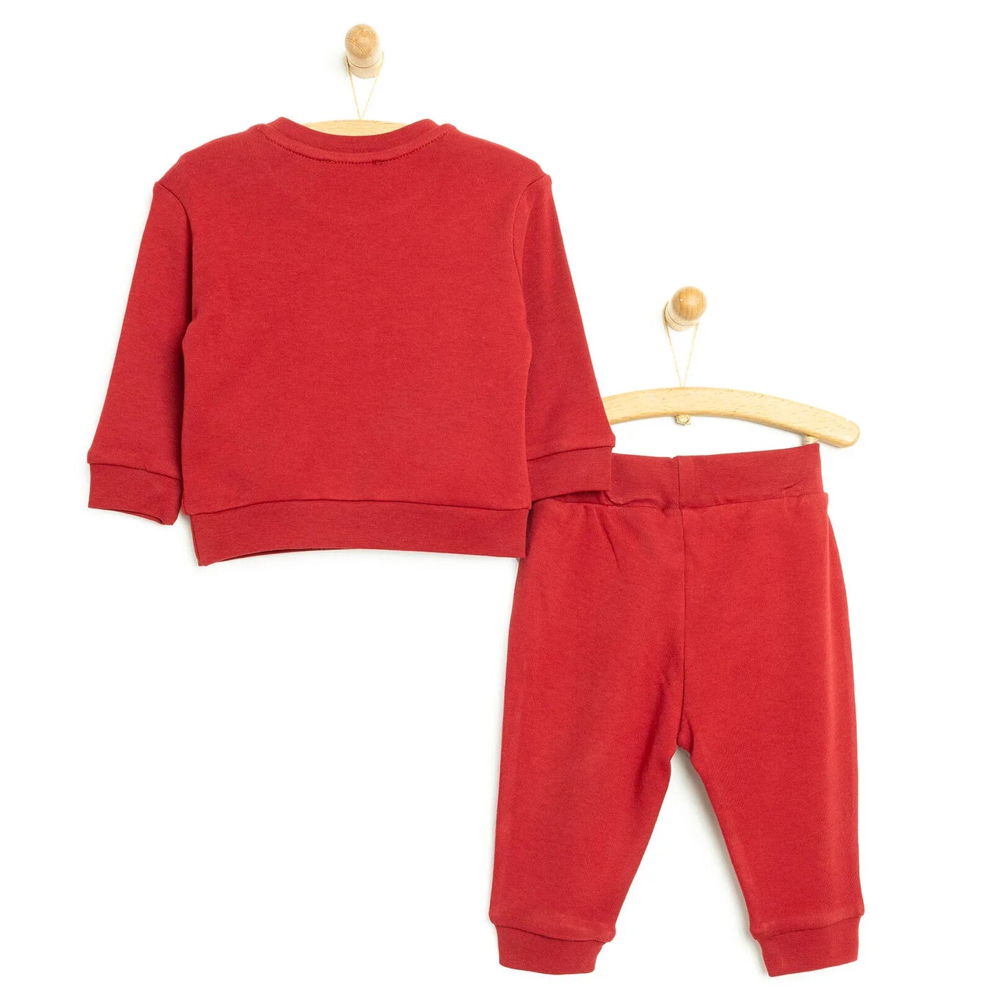 HelloBaby Basic Joggers - Maroon