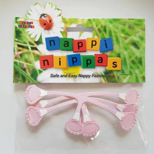 Nappi Nippas No Pin Fasten - Pink