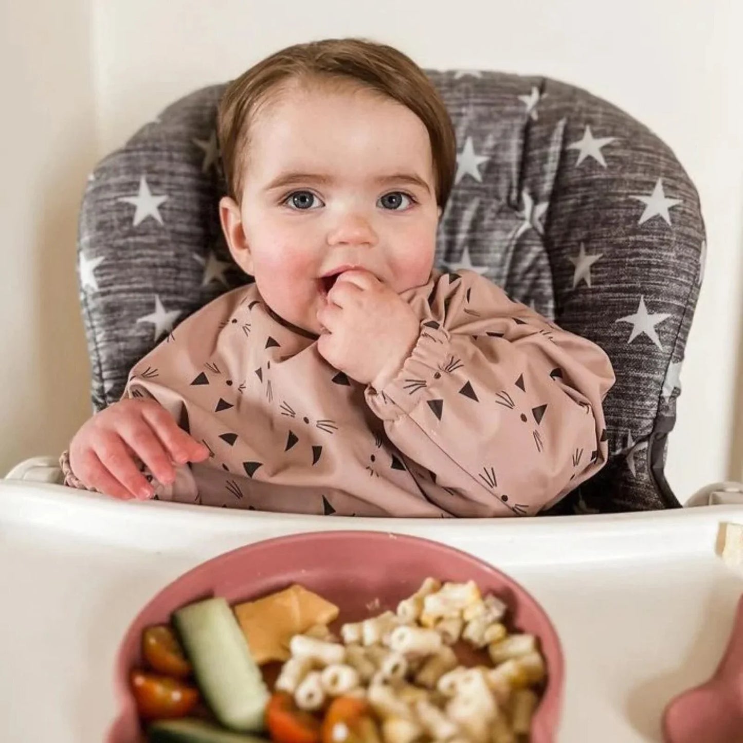 BLW Essentials Waterproof Long Sleeved Coverall Bib - Blue