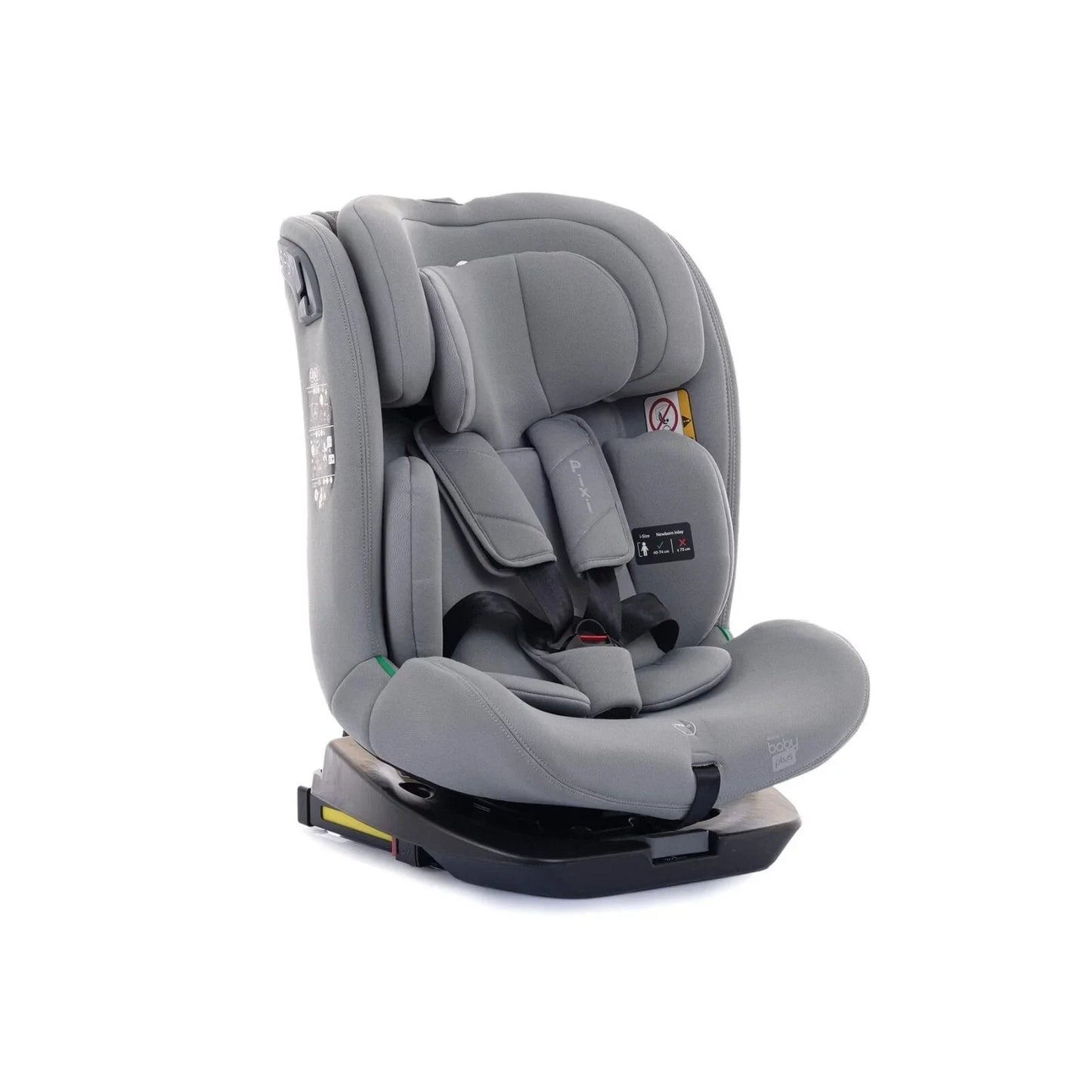 baby plus Pixi i-Size Car Seat - Grey