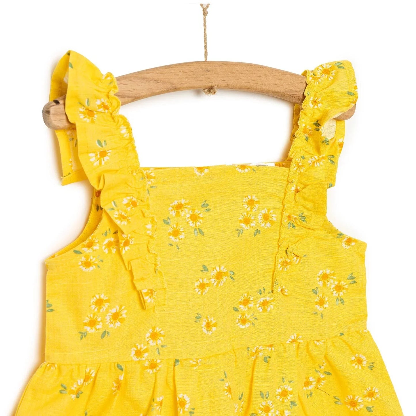 HelloBaby Sun Flower Girl Dress - Yellow