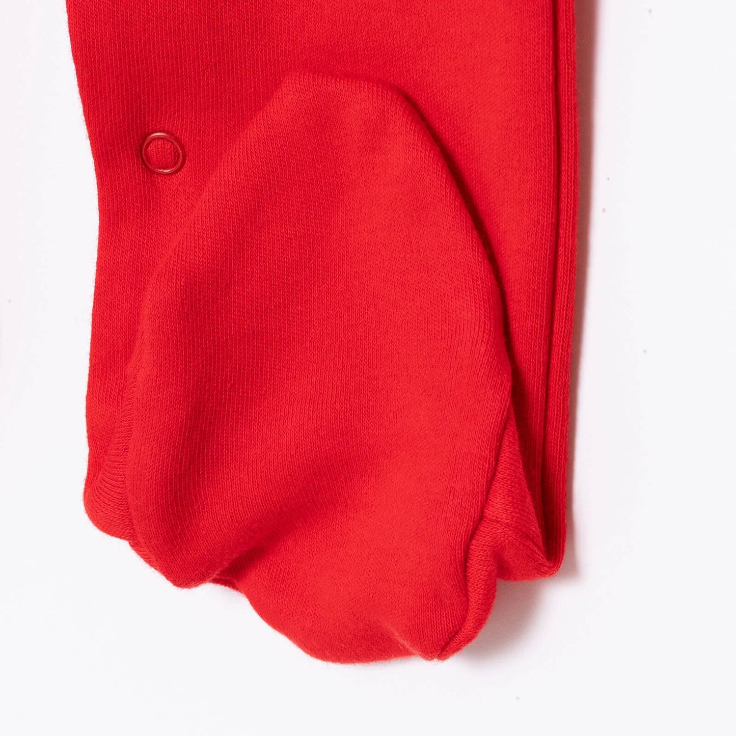 HelloBaby My First Christmas Newborn Girl Footed Jumpsuit - Red