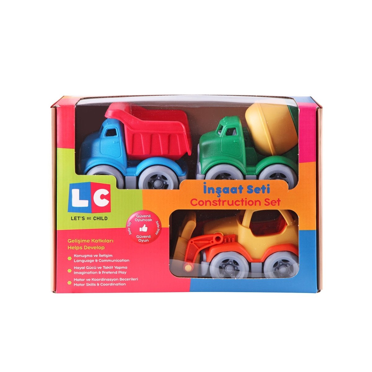 Let's Be Child Construction Set Assorted