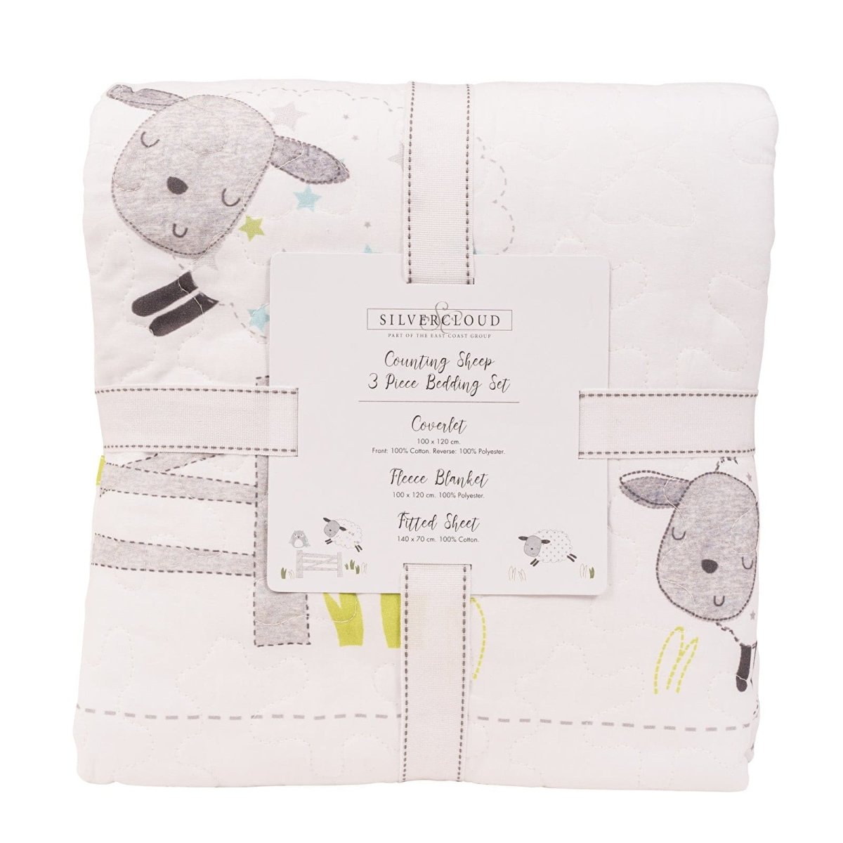 East Coast Counting Sheep 3 pcs Bedding Set