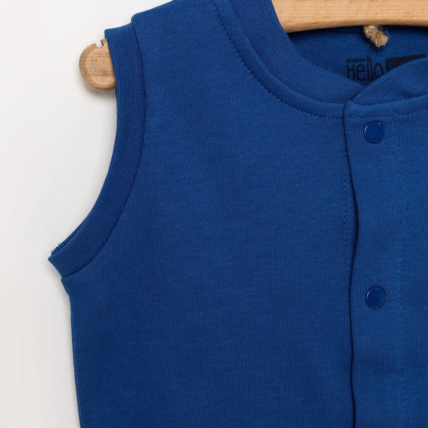 HelloBaby Baby Boy Ribbed Cardigan - Navy Blue