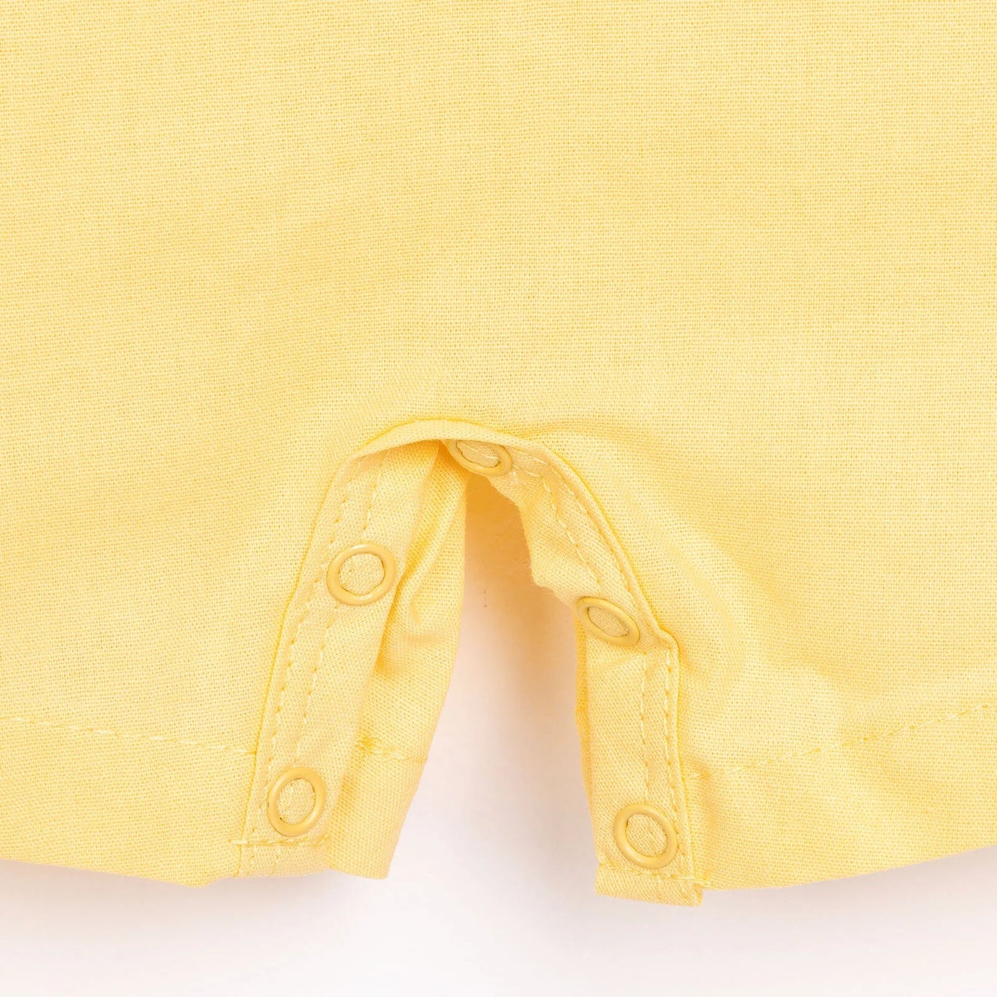 HelloBaby Boy Overall Shorts-T-shirt - Yellow