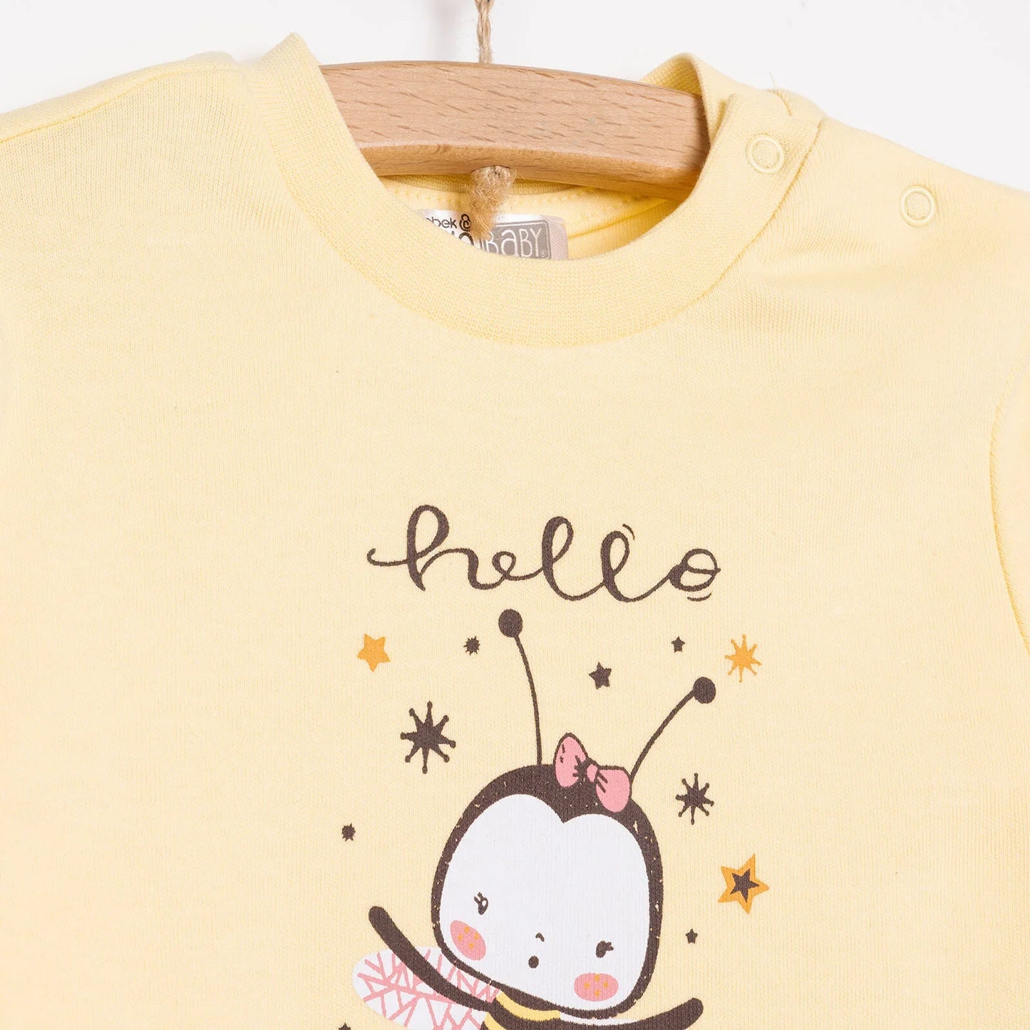 HelloBaby Basic Girl Jogging Set - Yellow