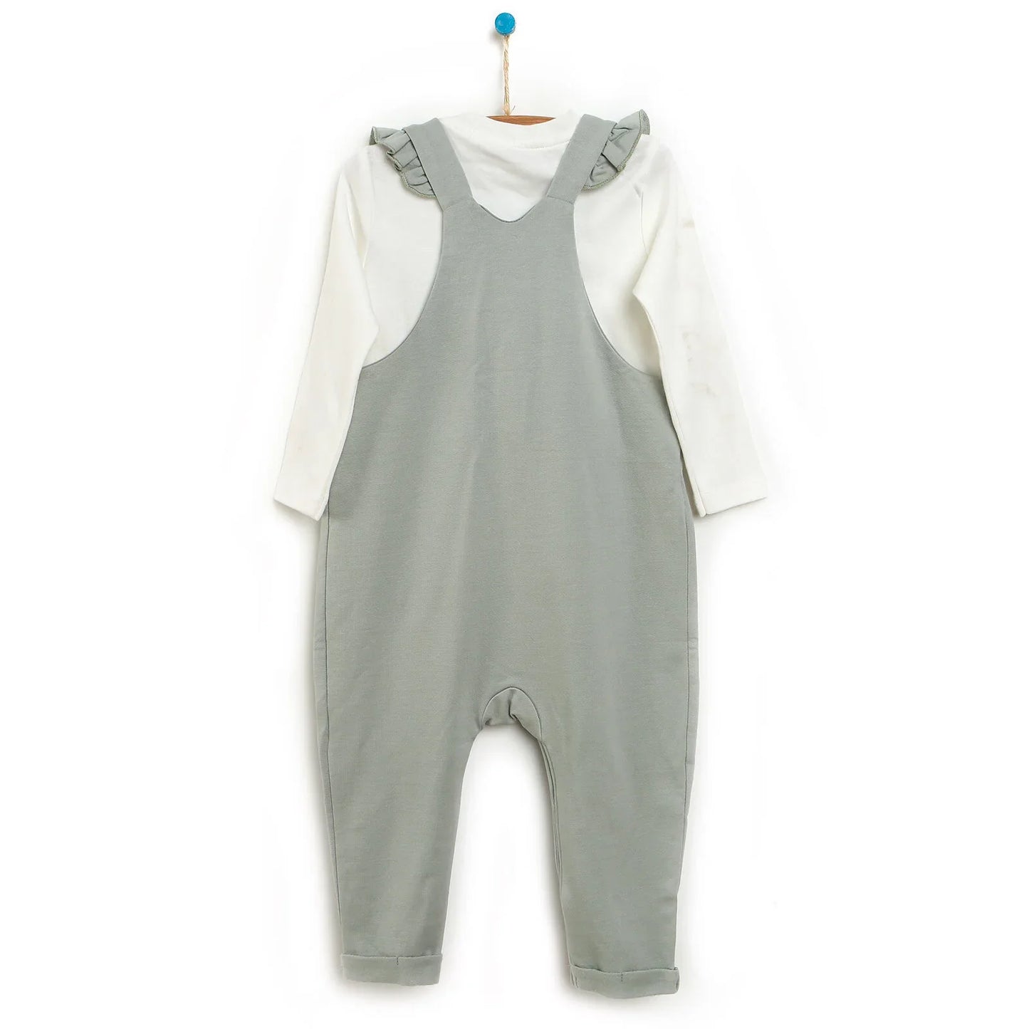 Cassiope Overall Shorts-Sweatshirt - Green