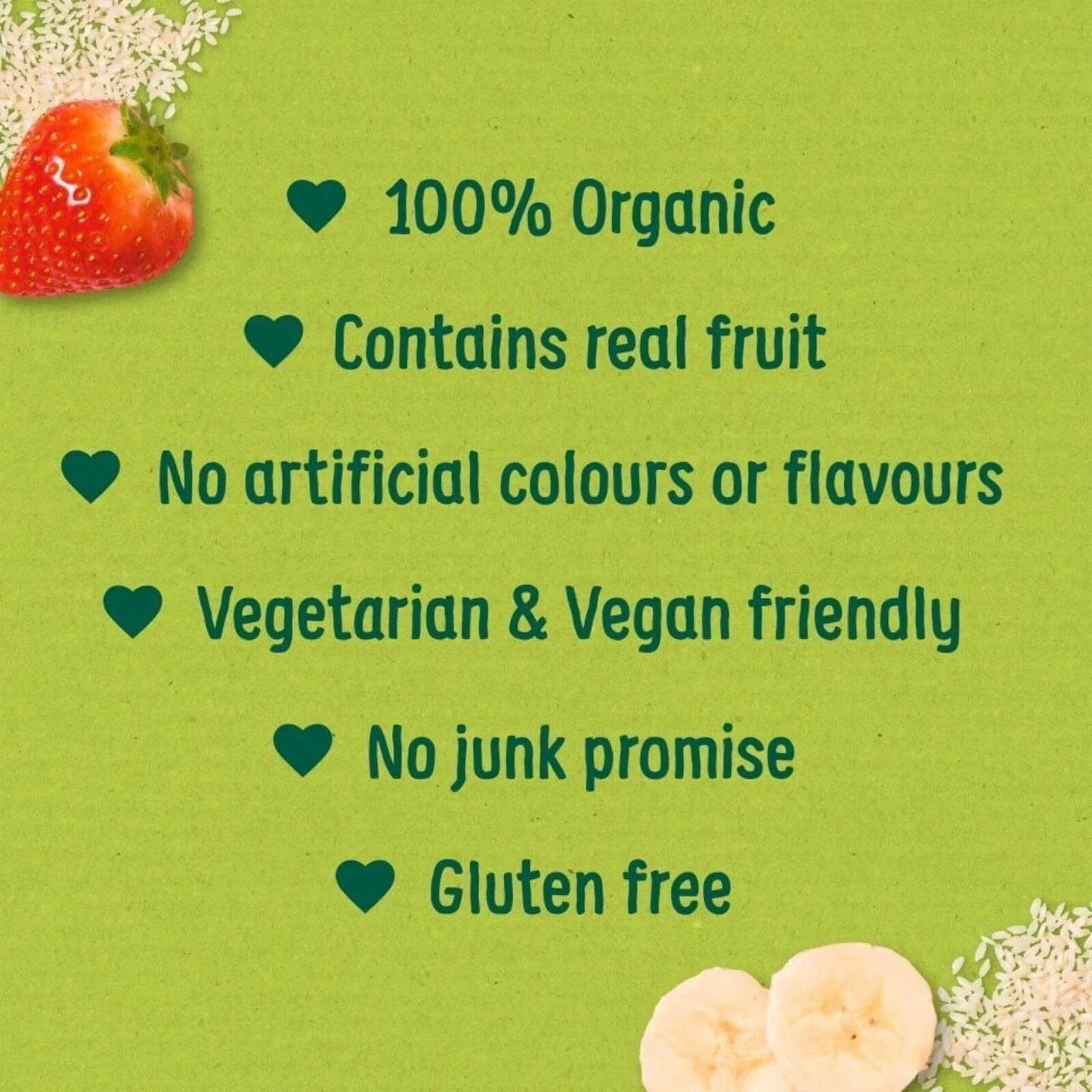 Organix Strawberry & Banana Porridge 6+ months 120g