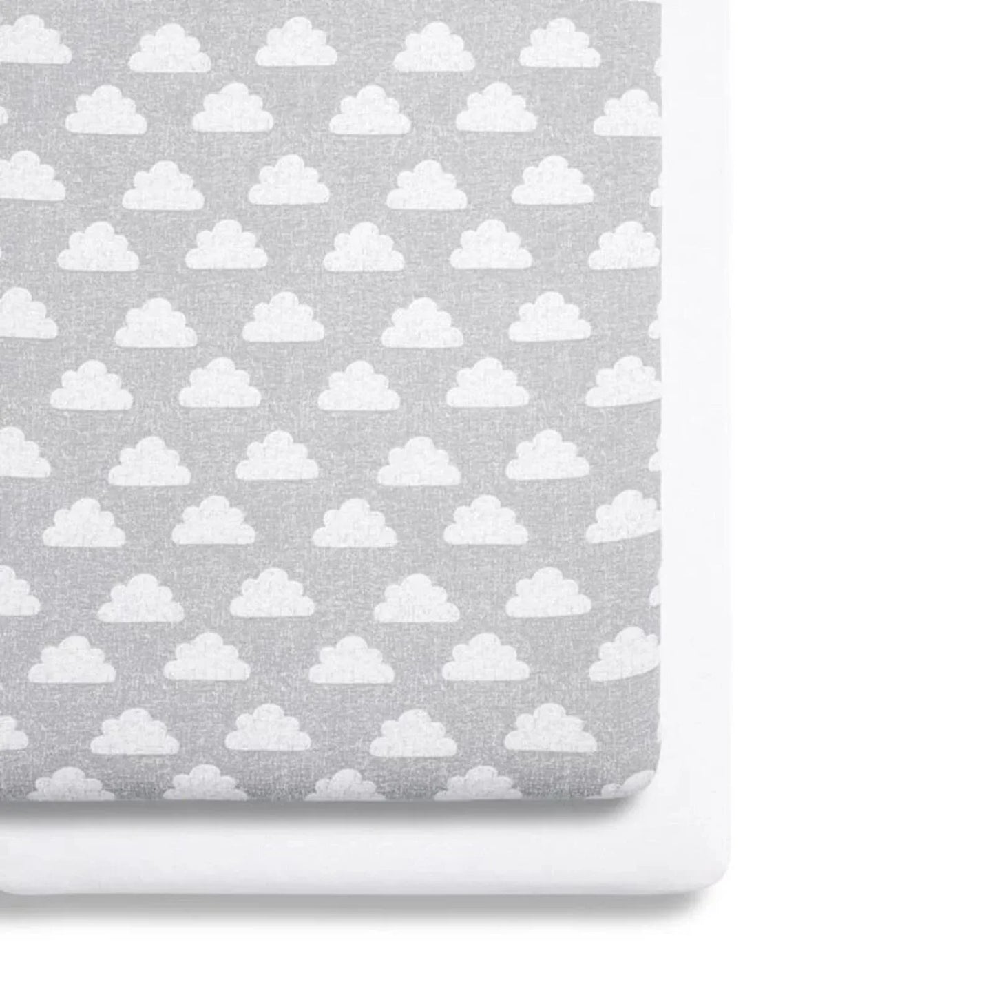 Snüz Crib Fitted Sheets 2 pcs - Cloud