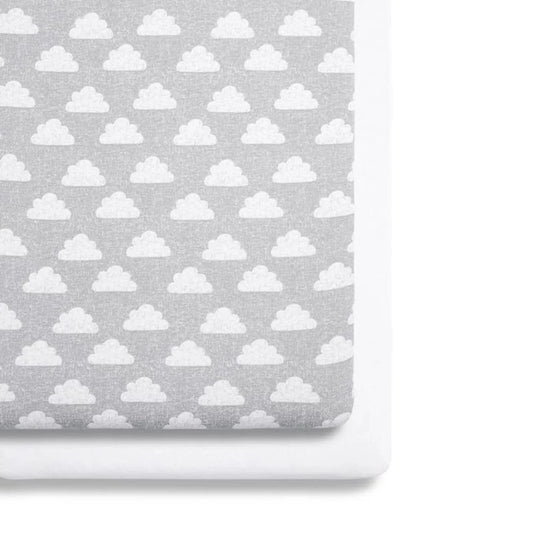 Snüz Crib Fitted Sheets 2 pcs - Cloud
