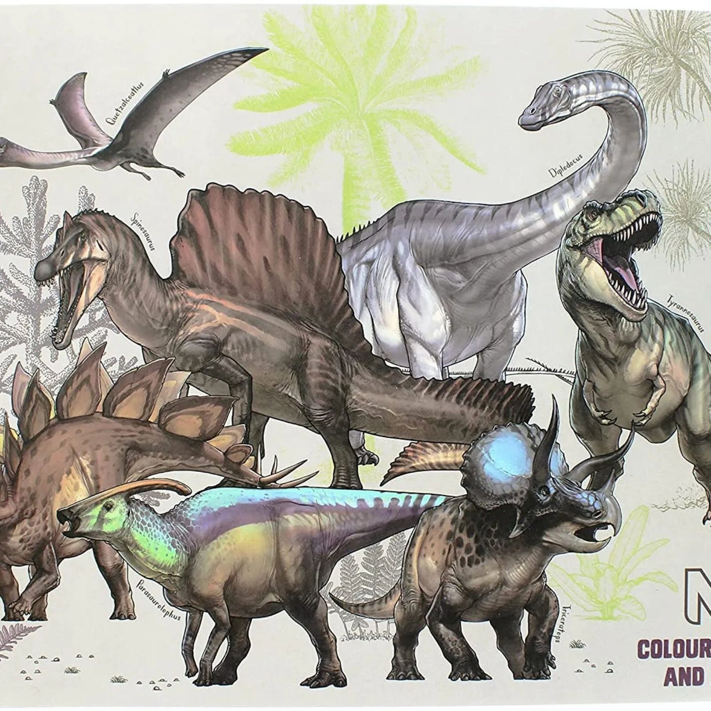 National History Museum Colouring Pad