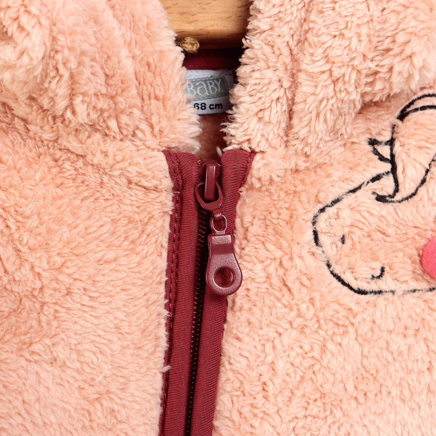 HelloBaby Welsoft Footed Jumpsuit - Pink