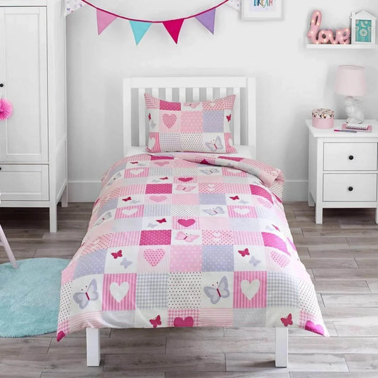 Bloomsbury Mill Single Duvet Set - Patchwork