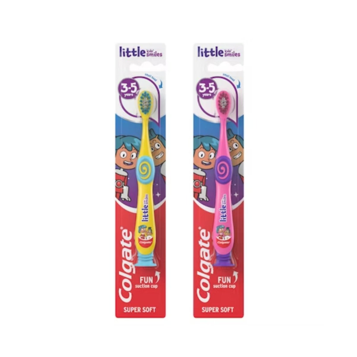 Colgate Smiles Extra Soft Toothbrush 3-5 years Assorted