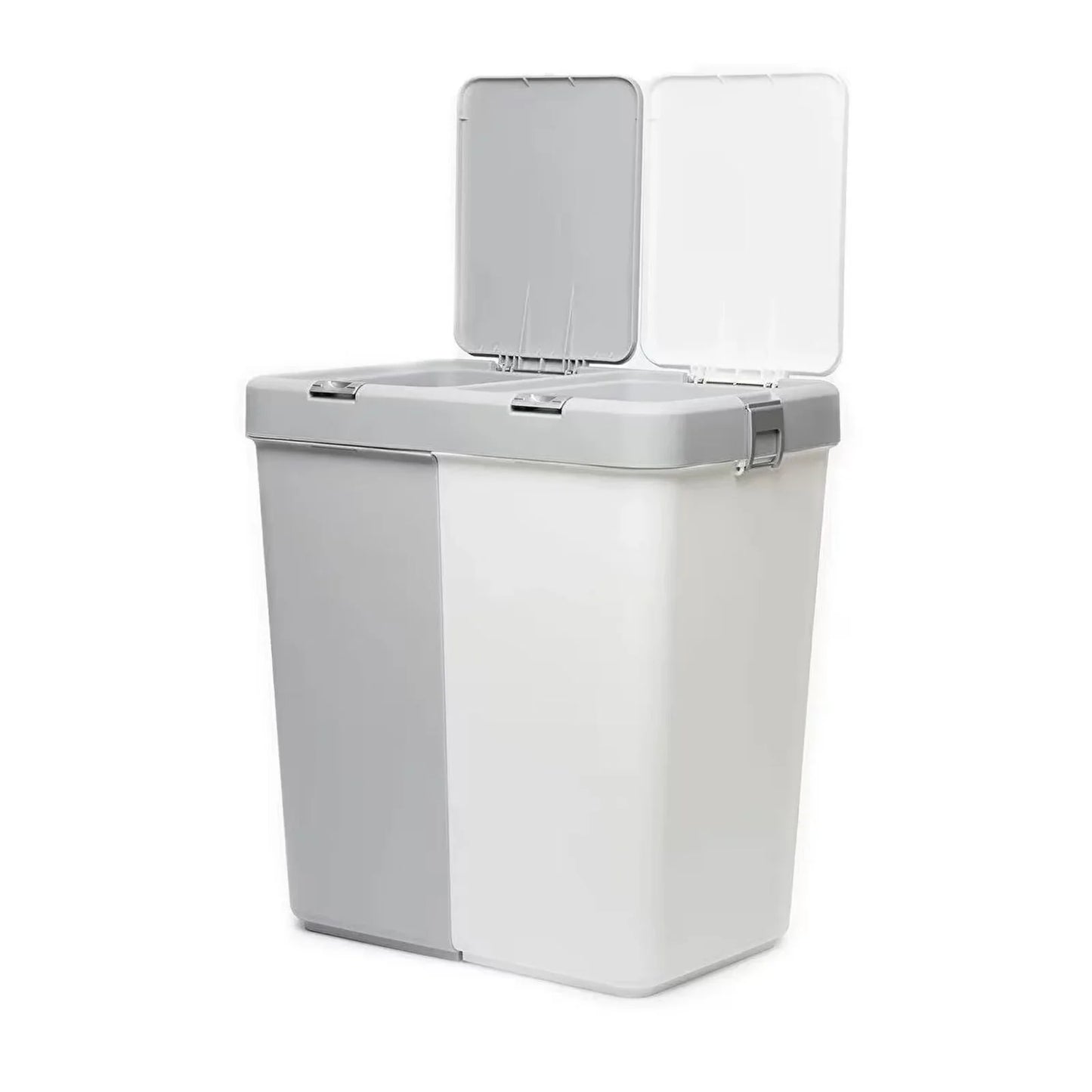 Motek Multi-Purpose Double Compartment Laundry & Dirty Basket 80lt