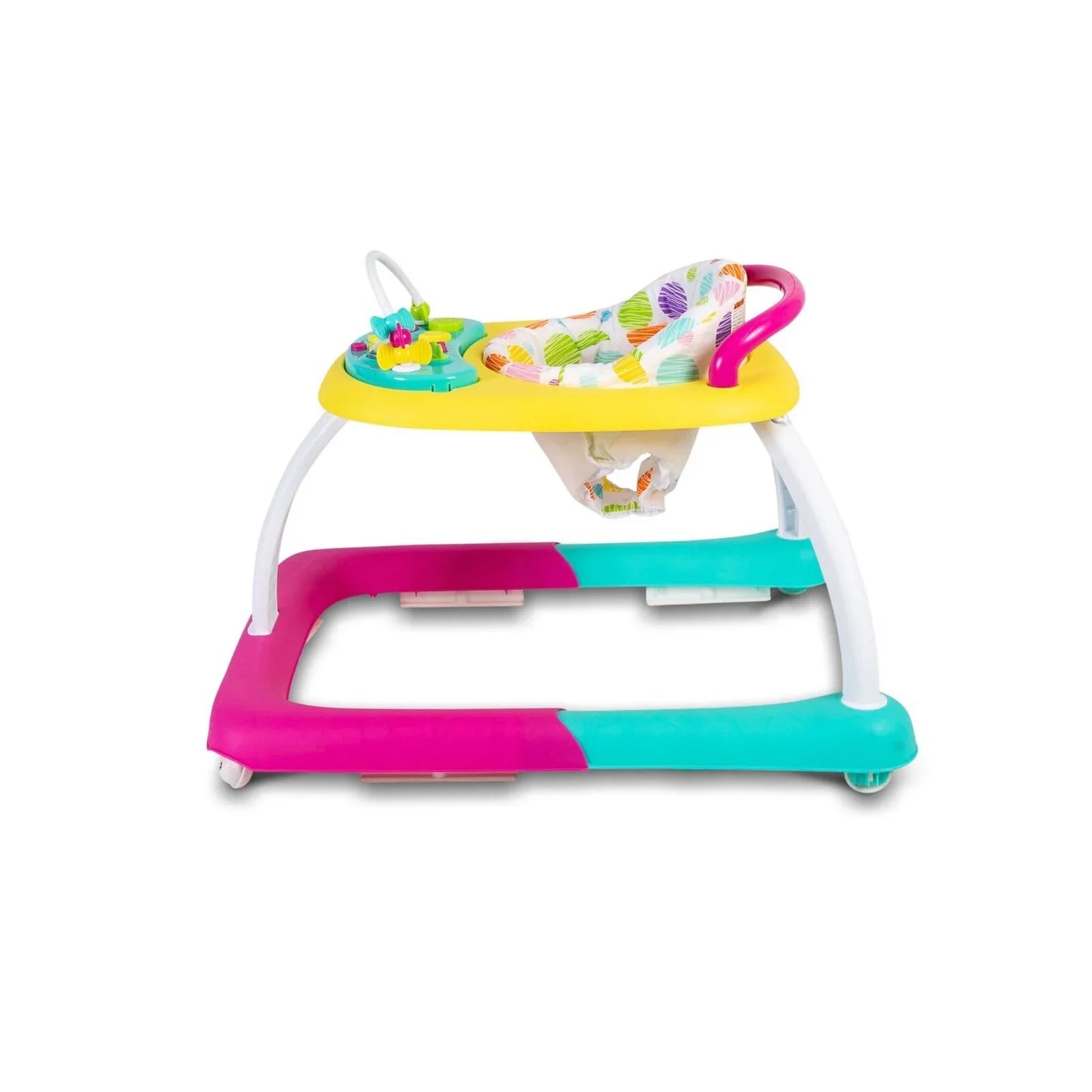 Red Kite Baby Go Round Kiddo Walker & Push Along Combined - Pink