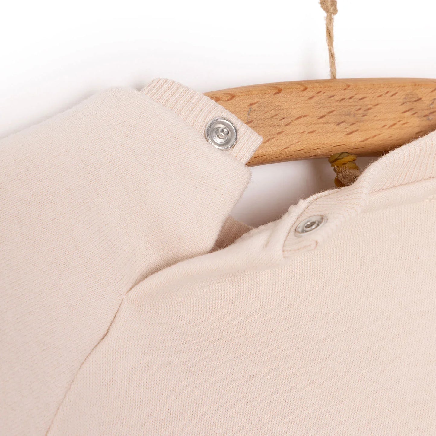 HelloBaby Newborn Girl Figure Jumpsuit - Beige