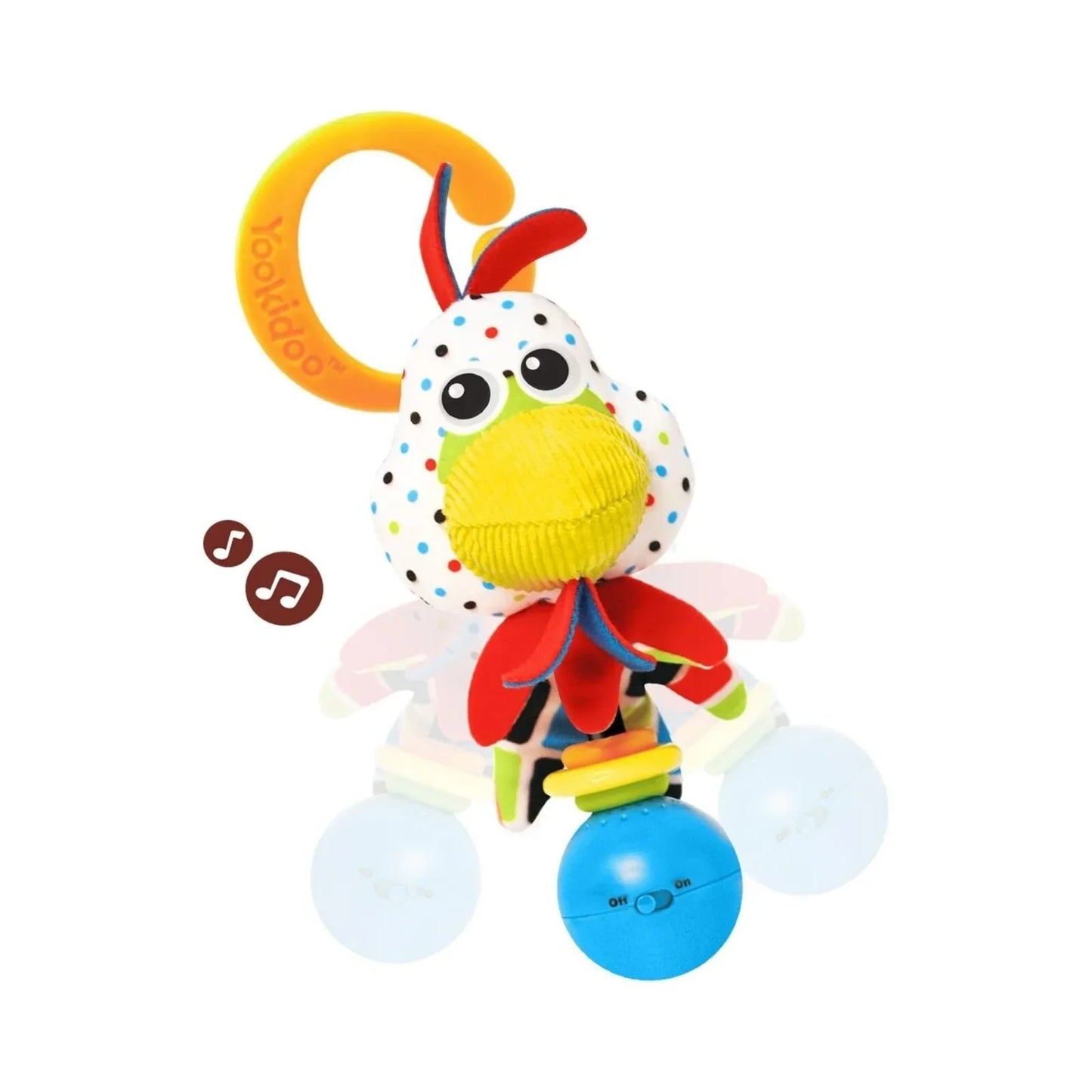 Yookidoo Rooster Shake Me Rattle - Rooster
