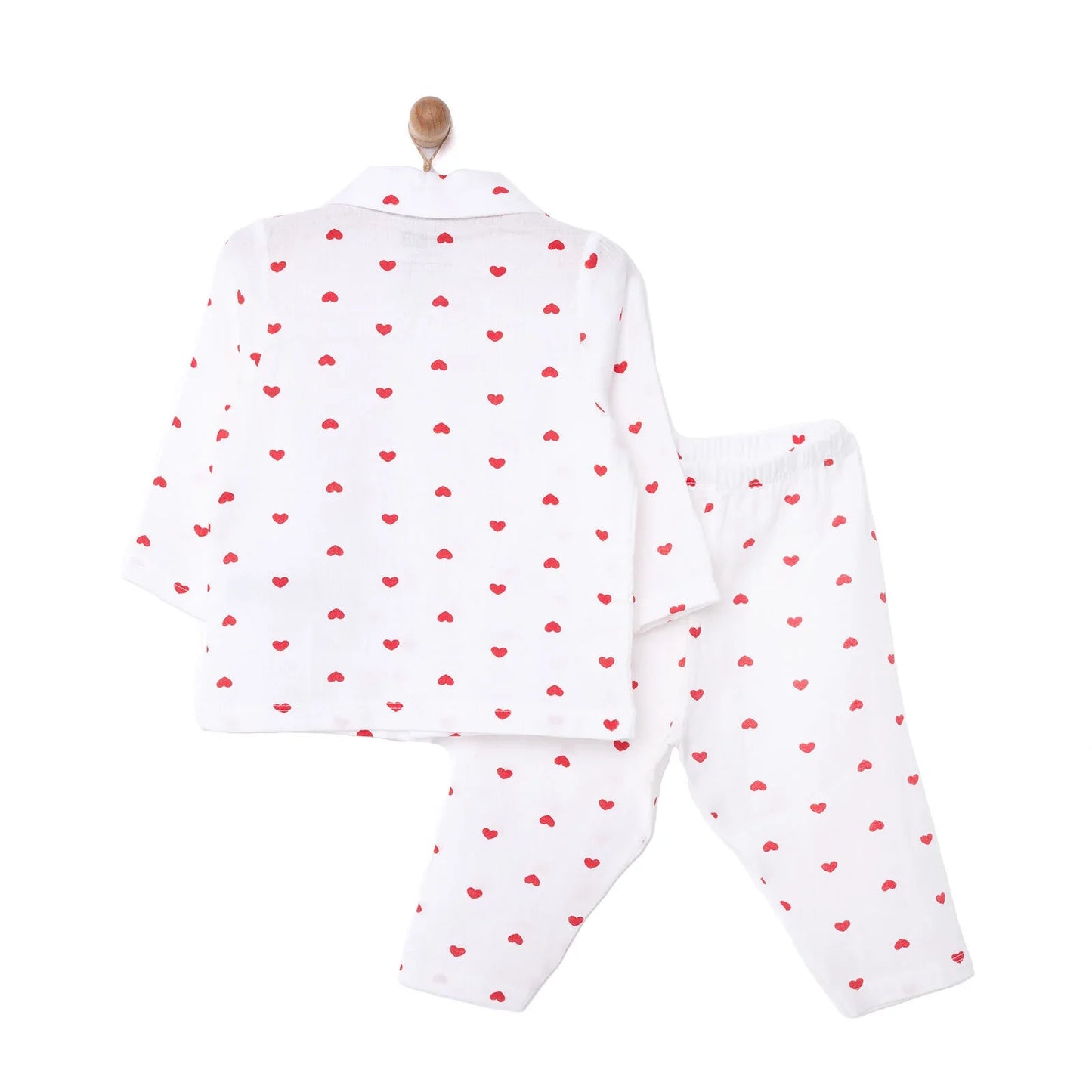 HelloBaby Girl Long Sleeve Pyjamas Set - Ecru