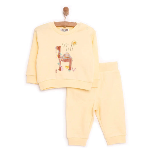 HelloBaby Basic Joggers - Light Yellow