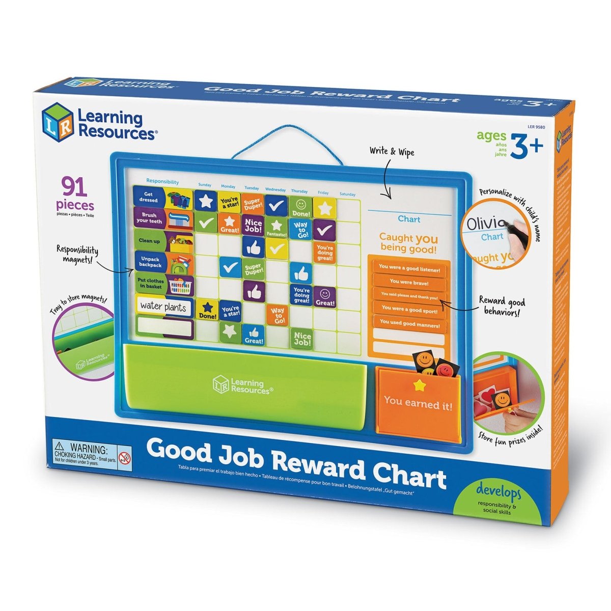 Learning Resources Good Job Reward Chart