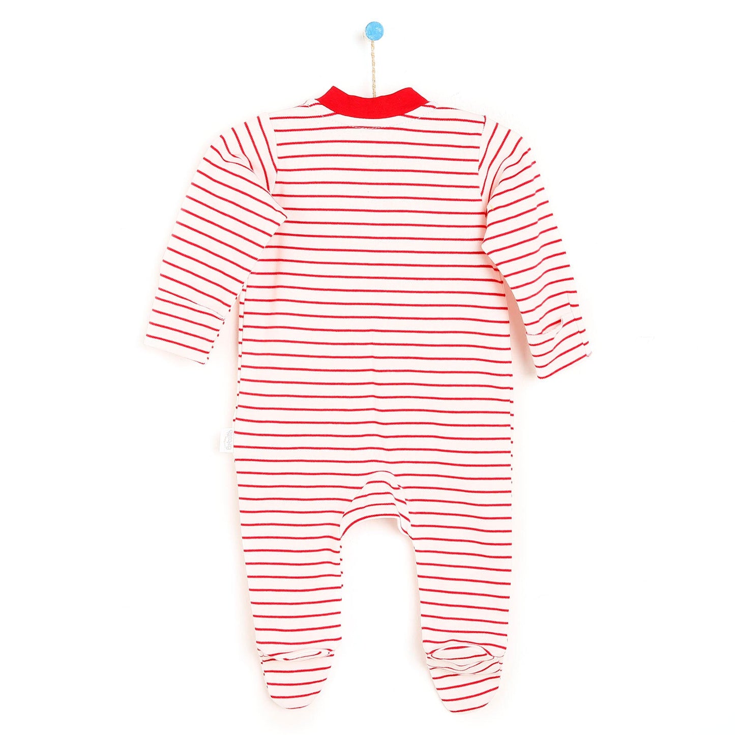 Bebetto Footed Jumpsuit - Red