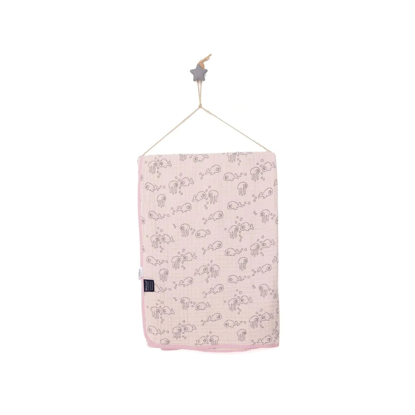Mollia Muslin Blanket - Pink