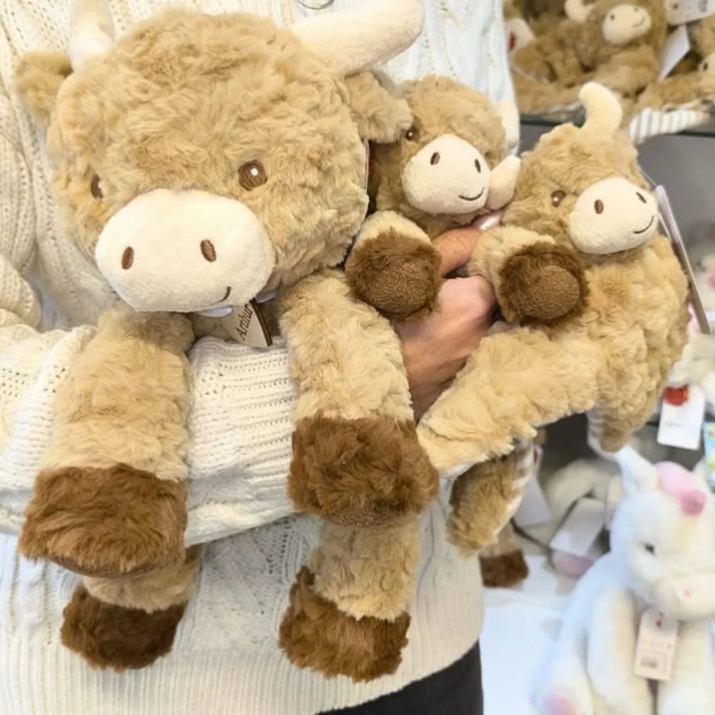 Keeleco Baby Hamish Highland Cow 15cm