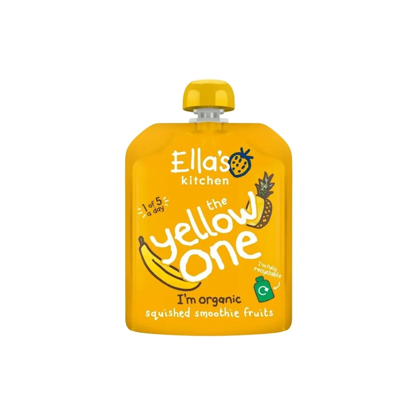 Ella's Kitchen Smoothie The Yellow One Baby Food Pouch 6+ months 90g