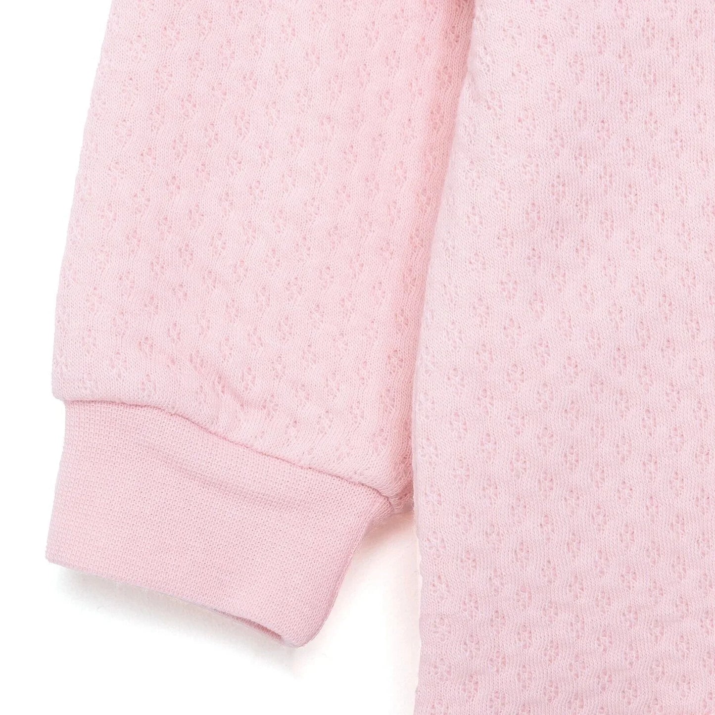HelloBaby Baby Girl Quilted Cardigan - Light Pink