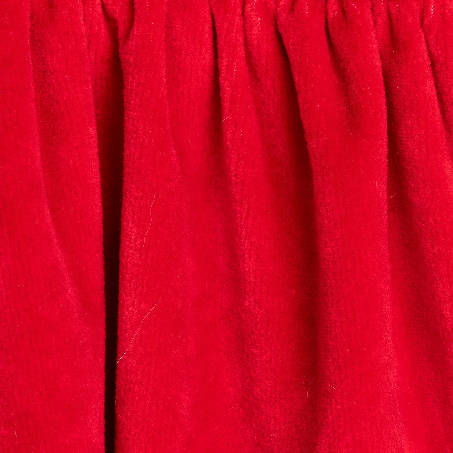 HelloBaby Newborn Girl Velvet Dress - Red