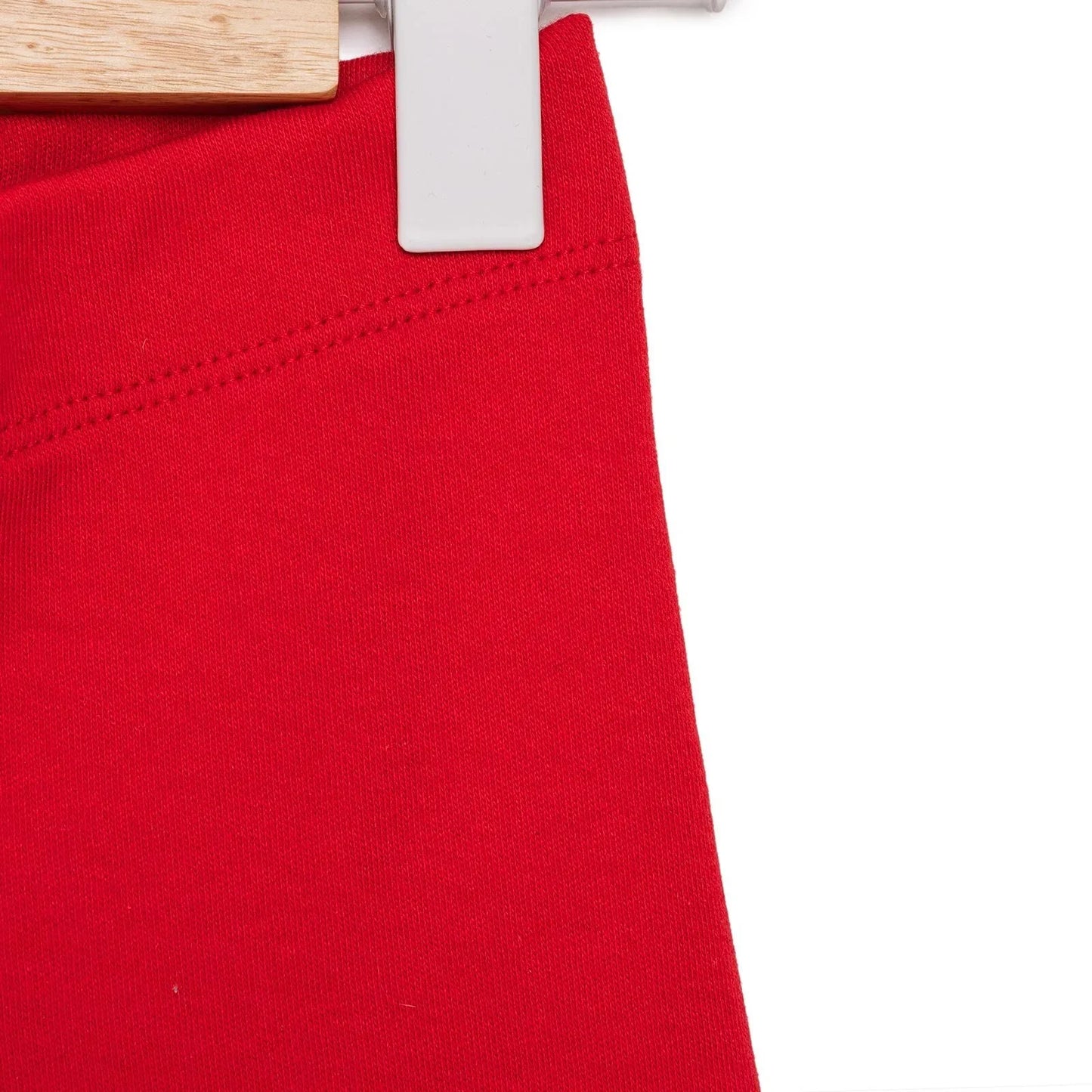 HelloBaby Celebration Girl Leggings - Red