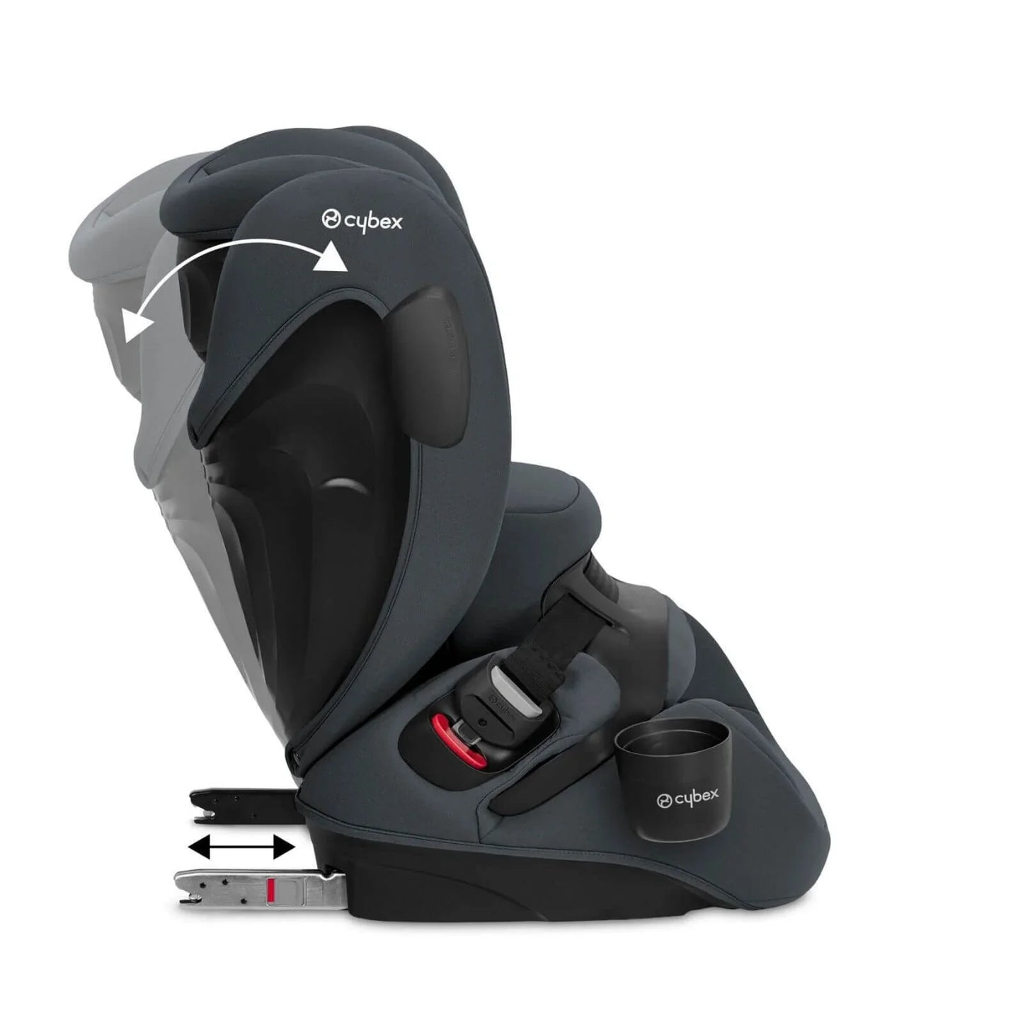 Cybex Pallas B4 i-Size Group 1/2/3 Car Seat (9 Months to 12 Years) - Cobblestone Grey